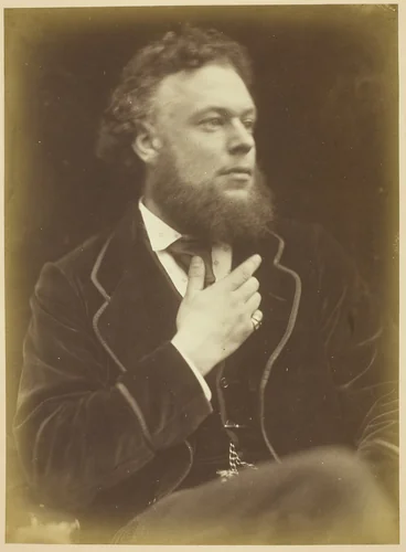 Unknown Man by Julia Margaret Cameron, photograph, 1868-1874