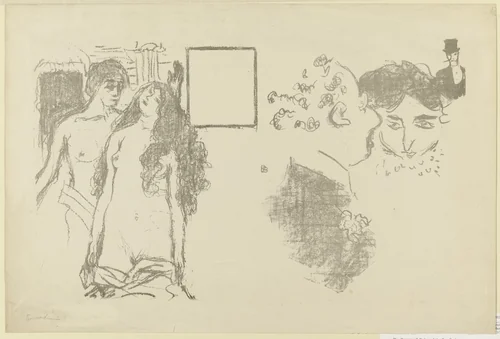 Program for La Dernière Croisade (The Last Crusade) by Pierre Bonnard, print, 1896