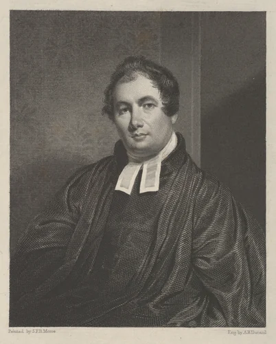 Rev. William Buell Sprague by Asher Brown Durand, print, 1834