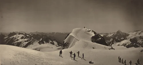 Summit of Mont Titlis, Switzerland by Adolphe Braun, photograph, 1866