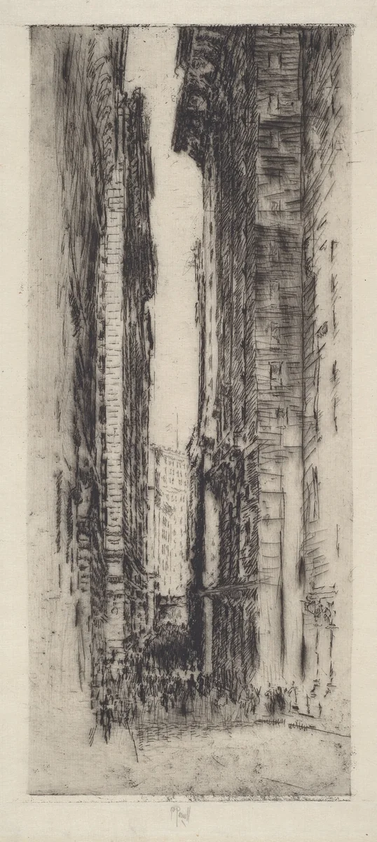 Canyon, No. III by Joseph Pennell, print, 1904