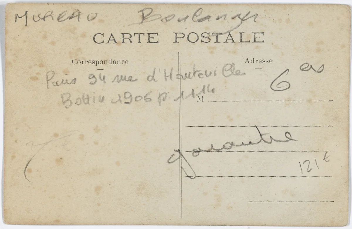 Boulangerie - pâtisserie, Paris by Unidentified Photographer, photograph, 1906