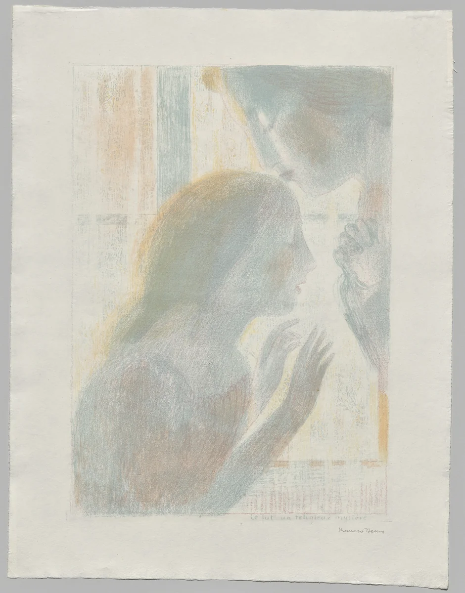 It Was a Religious Mystery by Maurice Denis, print, 1899