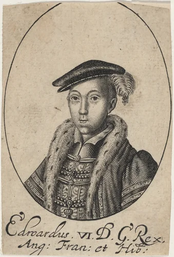 Edward VI by William Faithorne; George Glover, print, 1572-1694