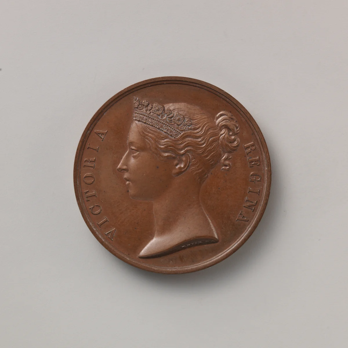 The South African Medal, Issued for the Campaigns of 1877–79 by William Wyon, metalwork, 1879