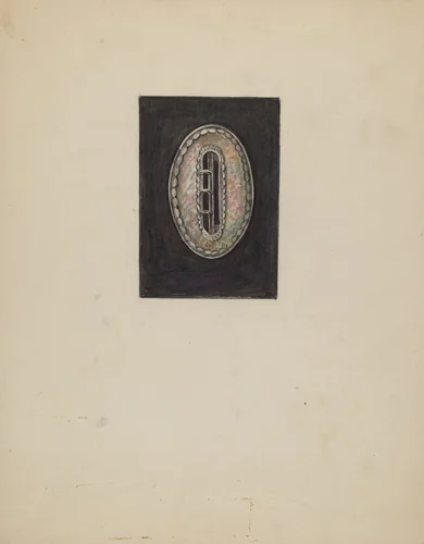 Dress Buckle by Bertha Semple, index of american design, 1936
