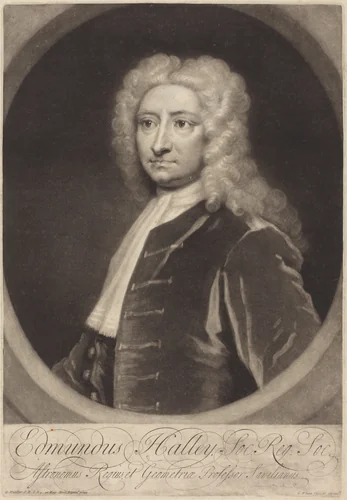 Edmund Halley by George White
Sir Godfrey Kneller, print, 1684-1732
