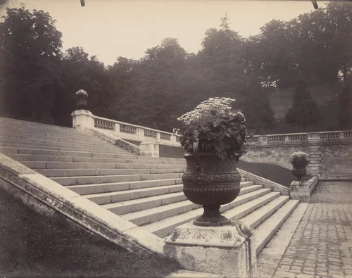 Parc de Saint-Cloud by Eugène Atget, photograph, 1922
