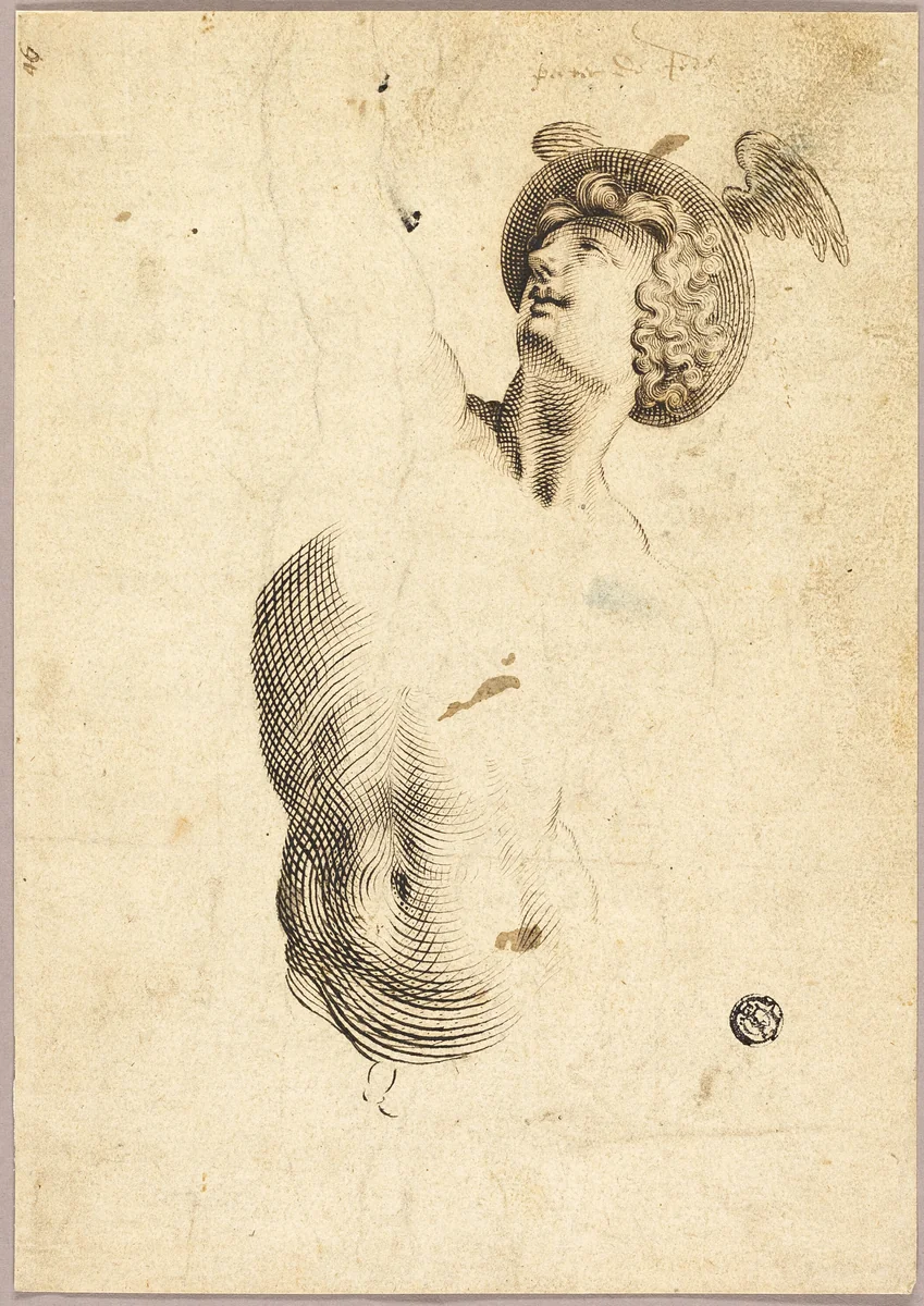 Mercury by Pieter de Jode I
Jan Hamensz. Muller
Giovanni da Bologna, drawing, 1600-1699