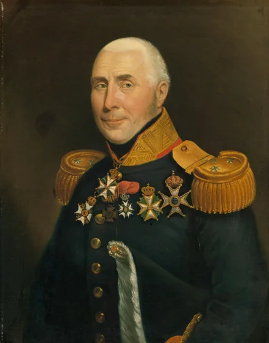 Gijsbertus Martinus Cort Heyligers (1770-1849). Lieutenant General in the Infantery by Jan Kieft, painting, 1831
