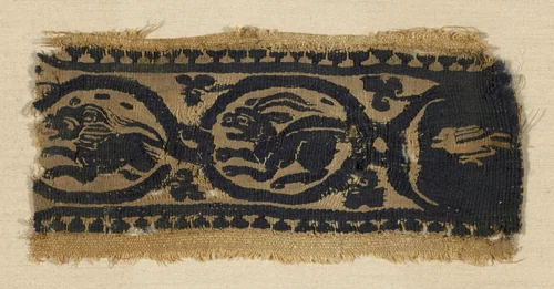 Border by Egypt, textile, 401-500