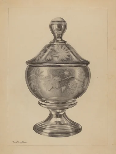Sugar Bowl by John Tarantino, index of american design, 1937