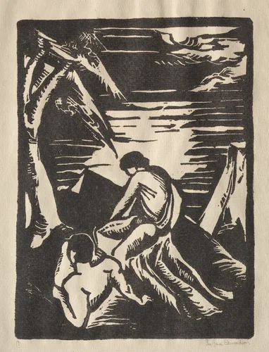 Orestes and Pylades by Ivy Jane Edmondson Starr, print