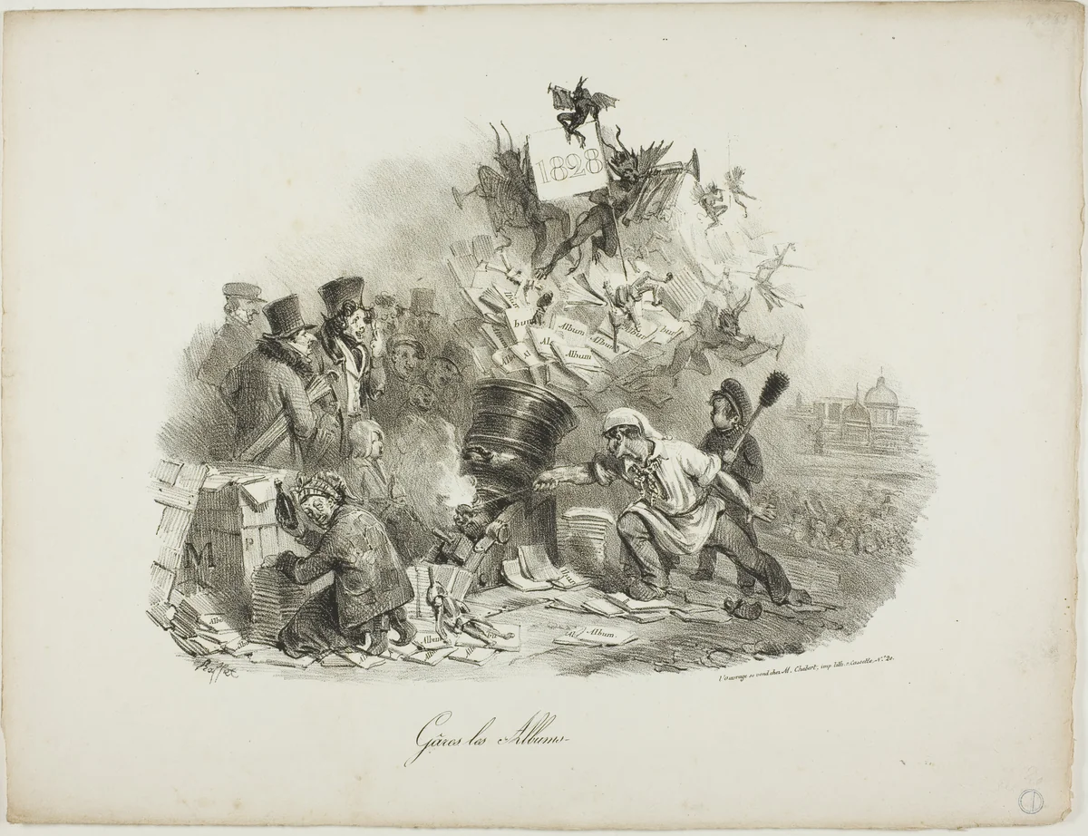 Gâres les Albums by Denis Auguste Marie Raffet, print, 1828