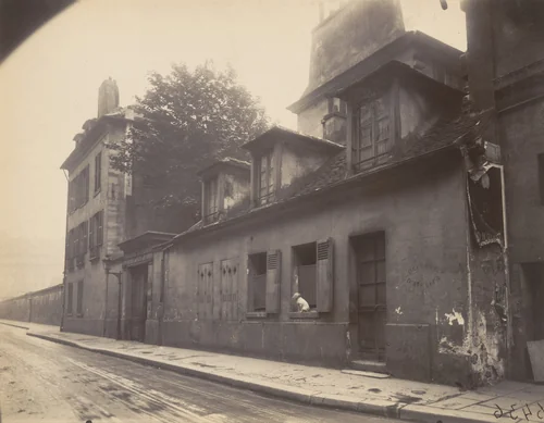 19 rue Denfert-Rochereau by Eugène Atget, photograph, 1923