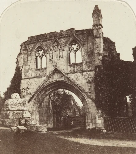 Kirham Abbey by Roger Fenton, photograph, 1857