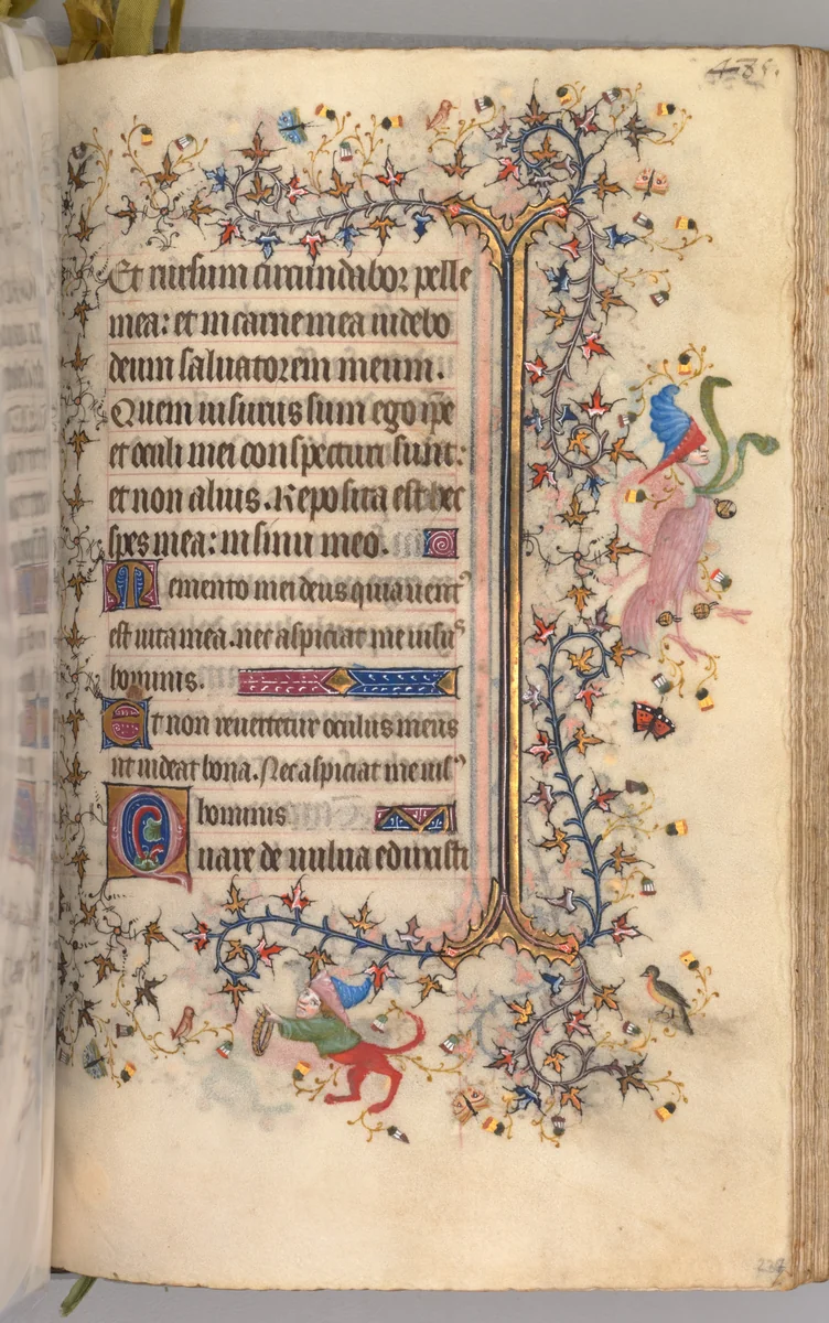 Hours of Charles the Noble, King of Navarre (1361-1425): fol. 237r, Text by Master of the Brussels Initials and Associates, book, 1400-1410