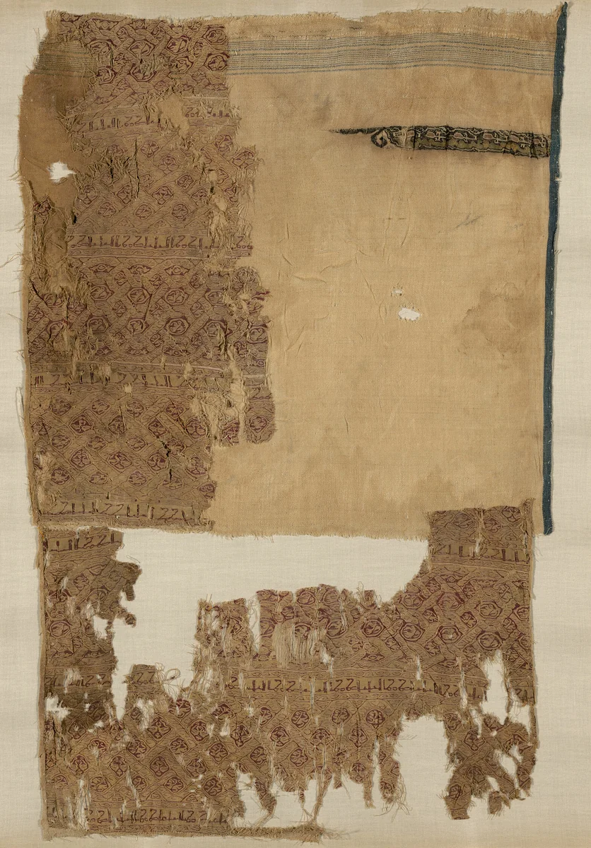 Fragment by Egypt, textile, 1001-1300