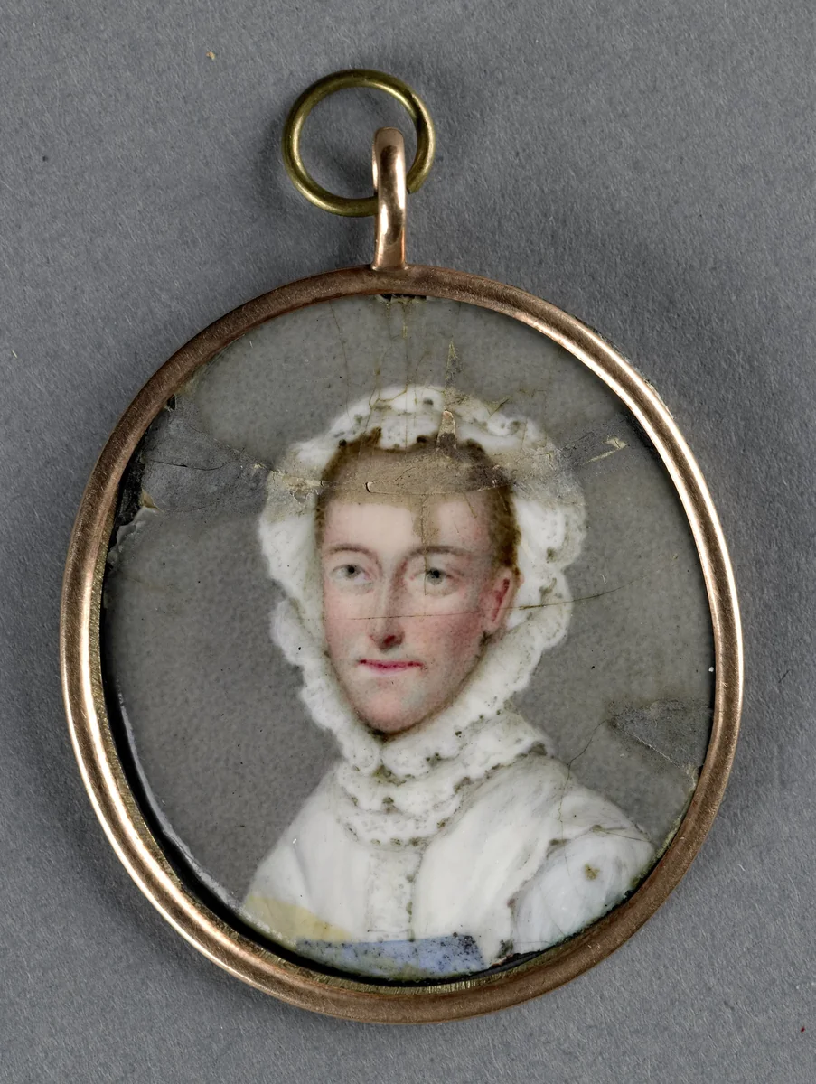 Mary van Hannover (1722-72). Echtgenote van Frederik, landgraaf van Hessen-Kassel by anonymous, painting, 1740-1770