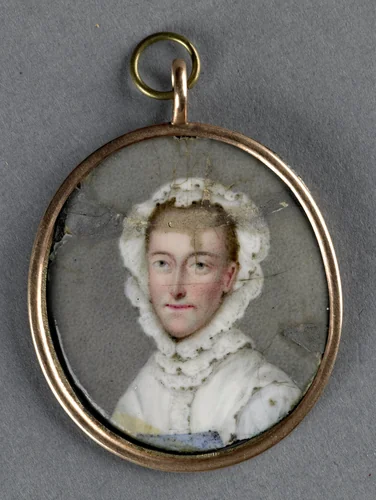 Mary van Hannover (1722-72). Echtgenote van Frederik, landgraaf van Hessen-Kassel by anonymous, painting, 1740-1770