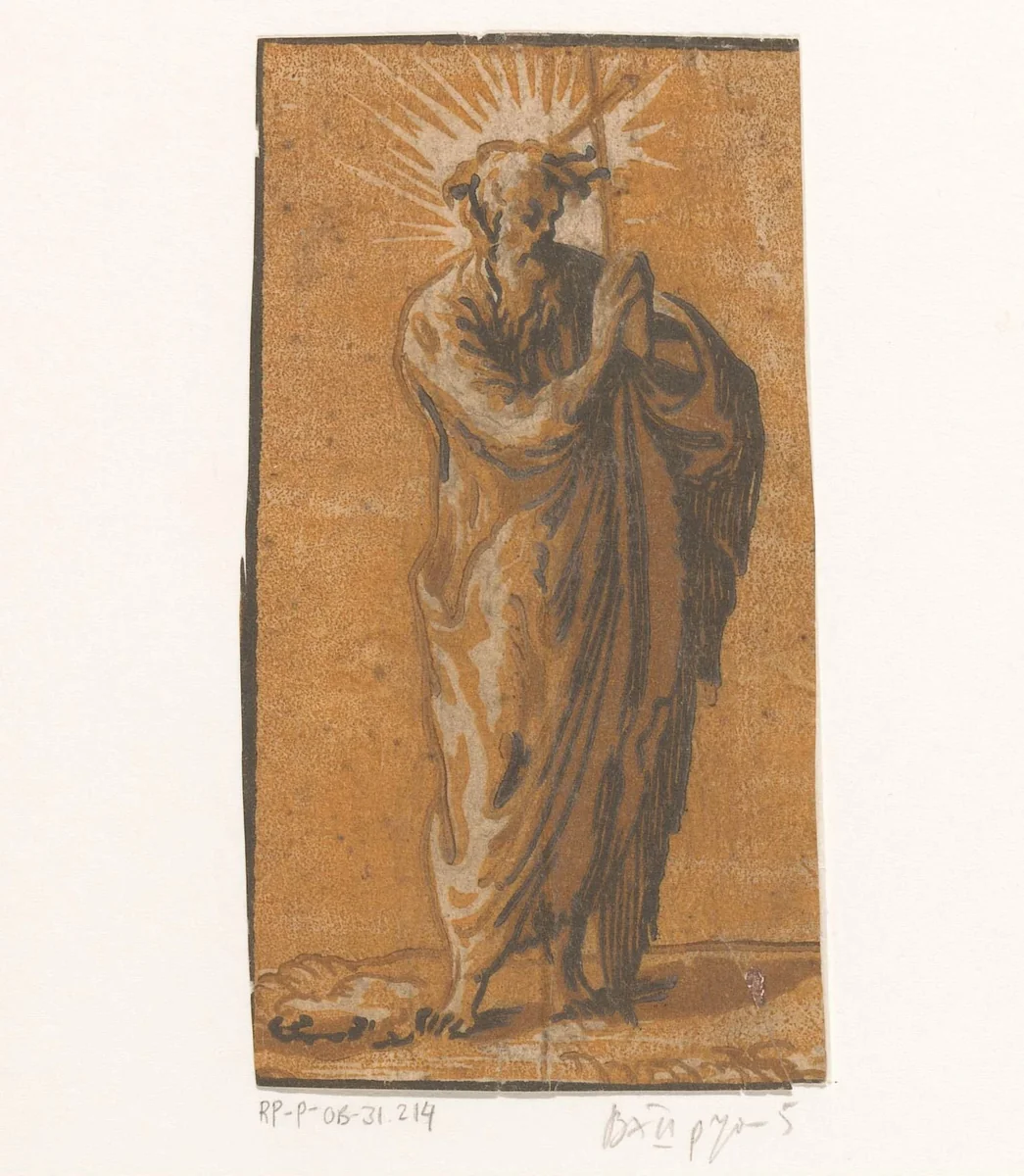 Heilige Filippus by Unknown, print, 1520-1550