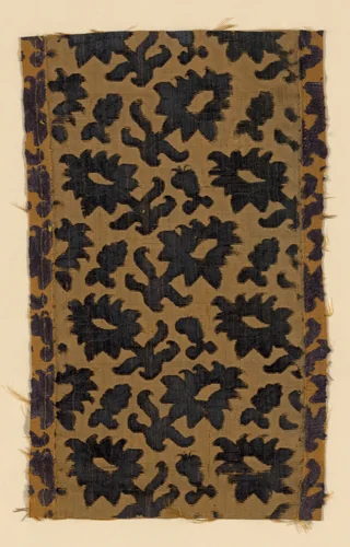 Fragment by Italy, textile, 1600-1650