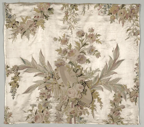 Coverlet Fragment by Philippe de Lasalle, textile, 1755-1775
