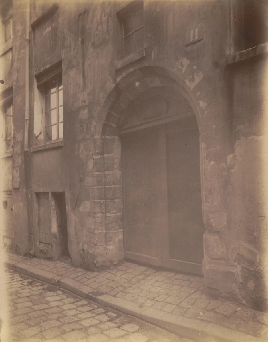 Ancien Collège Coqueret. Impasse Chartière 11 by Eugène Atget, photograph, 1899