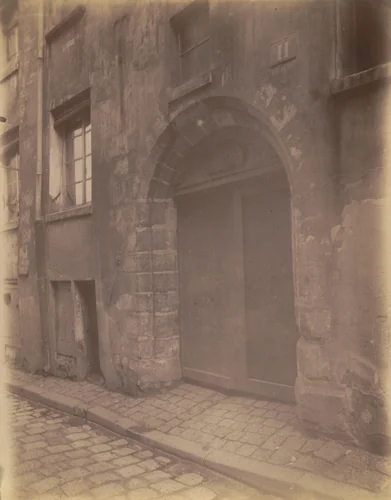 Ancien Collège Coqueret. Impasse Chartière 11 by Eugène Atget, photograph, 1899