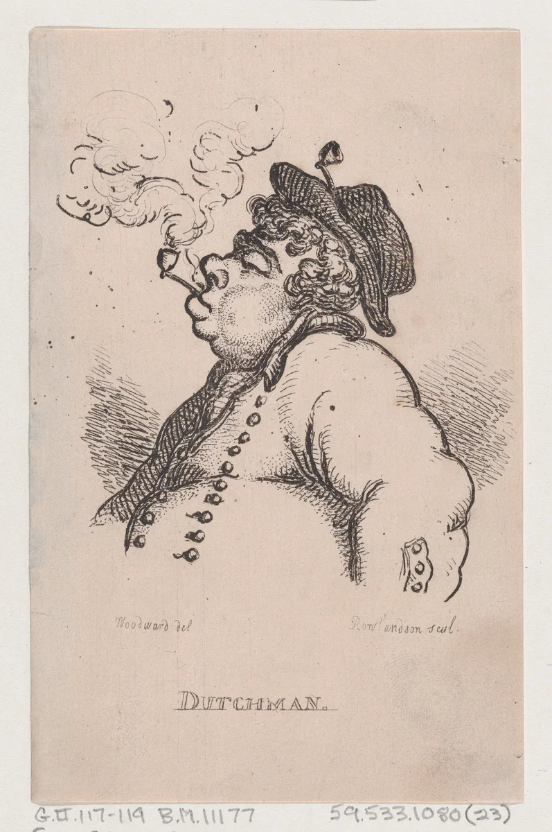 Dutchman by Thomas Rowlandson, print, 1808