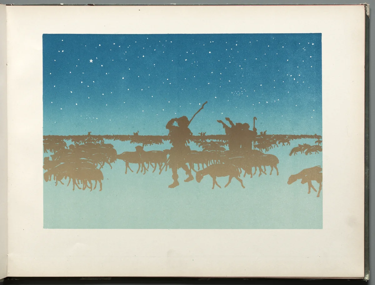 The Progress of the Stars: Les Bergers by Henri Rivière, book, 1890