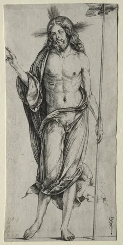 The Risen Christ by Jacopo de' Barbari, print, 1504