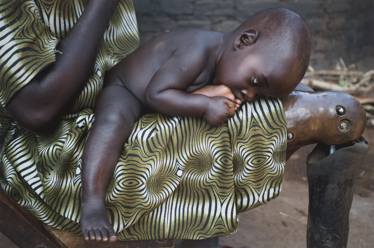 Alema Rose, Aler IDP Camp, Uganda by Heather McClintock, photograph, 2006