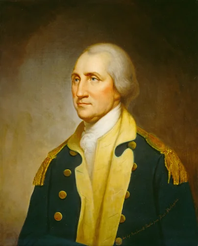 George Washington by Rembrandt Peale, painting, 1859