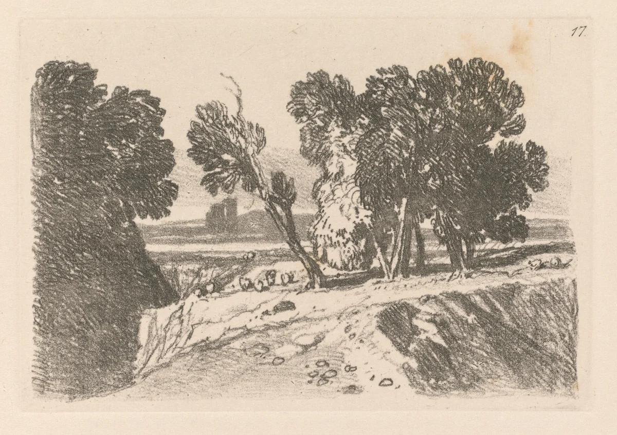 Liber Studiorum: Plate 17, A Study by John Sell Cotman, book, 1838