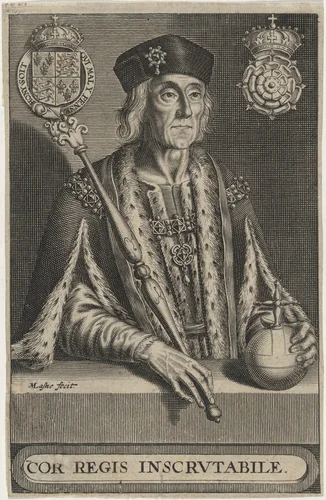 Henry VII of England by Michel Lasne, print, 1590-1667