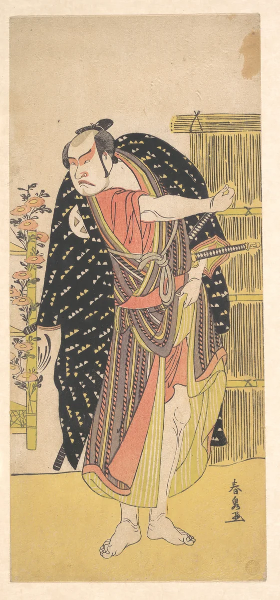 Kabuki Actor Ōtani Hiroji III by Katsukawa Shunsen, print, 1780-1789