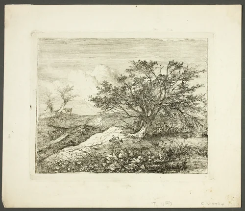 At Bawburgh by John Crome, print, 1813