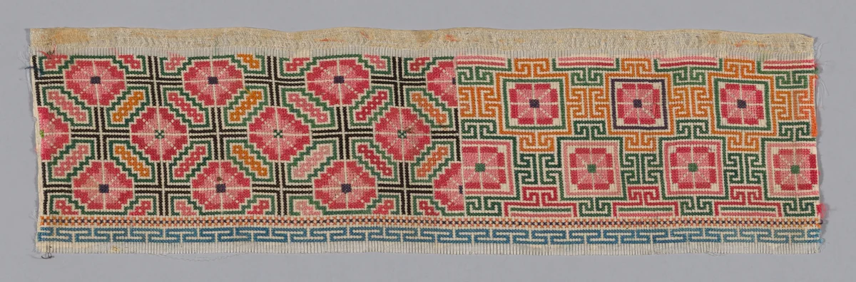Band by Han-Chinese, textile, 1875-1900