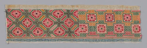 Band by Han-Chinese, textile, 1875-1900