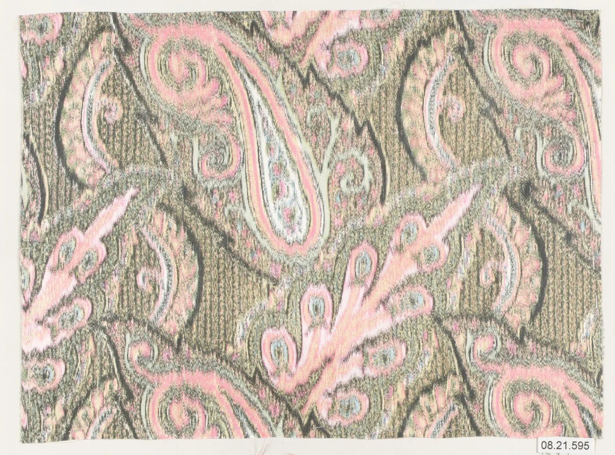 Textile sample by Unknown Designer, textile, 1900