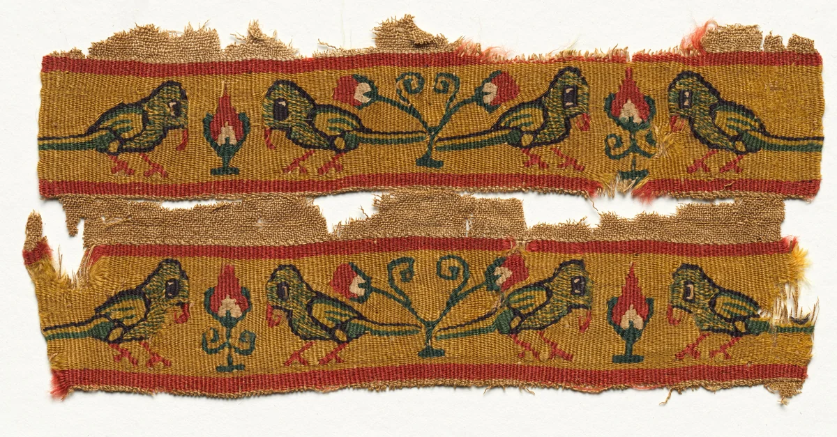 Sleeve Bands from a Tunic by Unknown, textile, 600-799