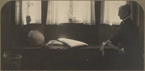 A study for Beneath the Wrinkle by Clarence H. White, photograph, 1903