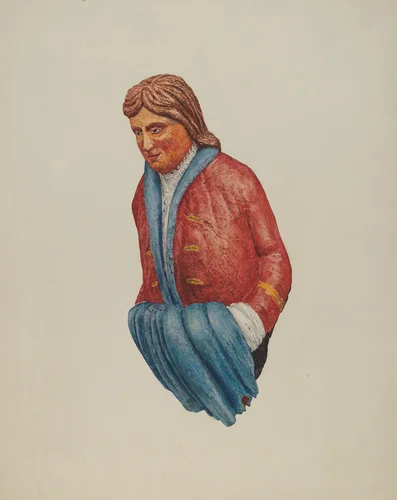 Figurehead by Jane Iverson, index of american design, 1939