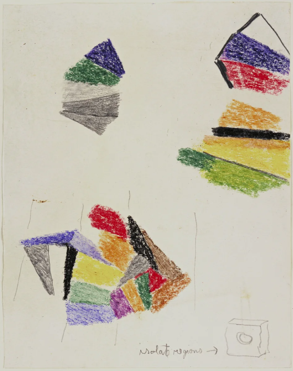 Study by Morgan Russell, drawing, 1914