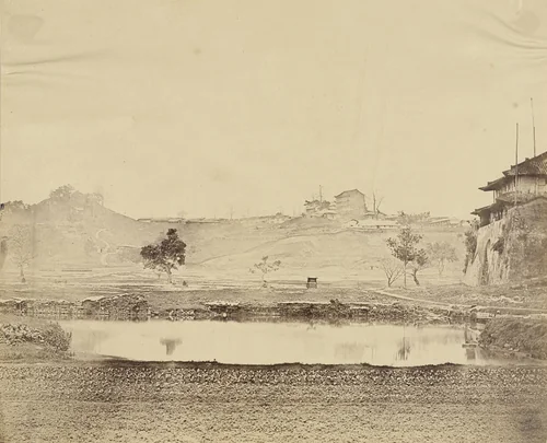 The Heights of Canton by Felice Beato, photograph, 1860