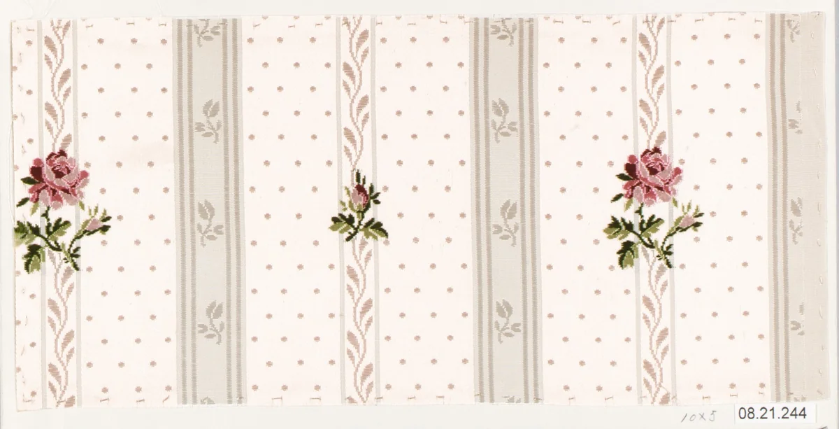 Textile sample by Unknown Designer, textile, 1900