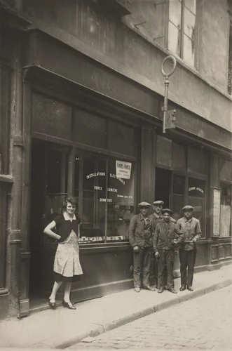 Installations électriques, Force lumière - clé Fichet, Coffres-forts – sonnerie, Tence by Unidentified Photographer, photograph, 1923