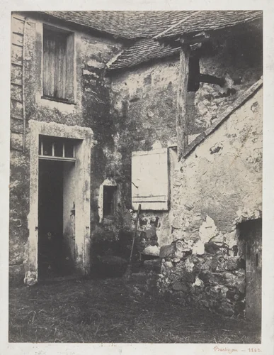 Farmyard by Eugène Cuvelier, photograph, 1862