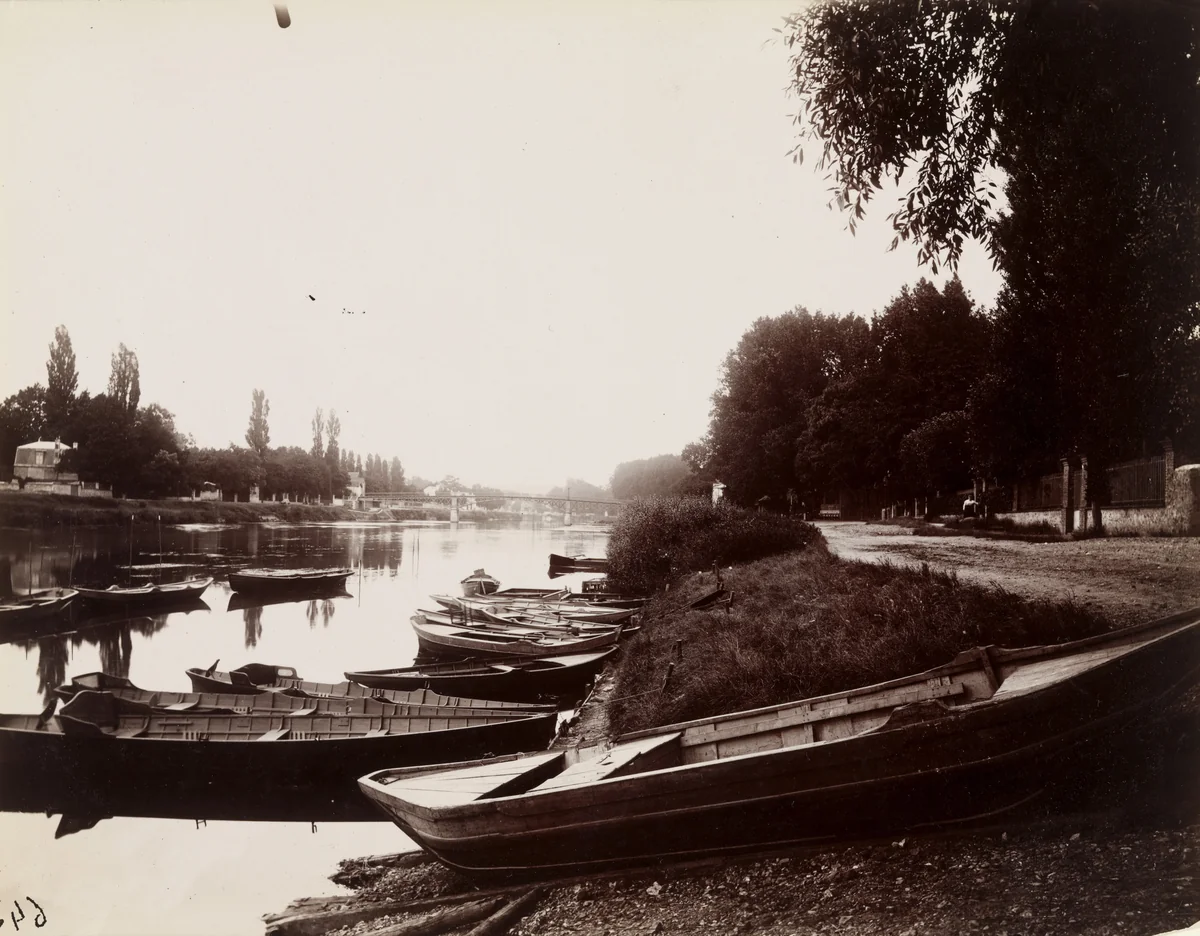 Bords de Marne by Eugène Atget, photograph, 1903